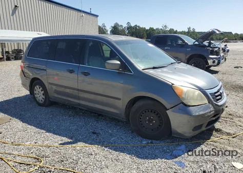 2010 Honda Odyssey Lx z USA, uszkodzony, nr VIN 5FNRL3H28AB062710